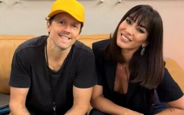 Reencontro de Danni Suzuki e Jason Mraz durante show no Brasil relembra romance do passado