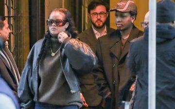 Rihanna reaparece em público após ataque a tiros contra sua casa em Los Angeles