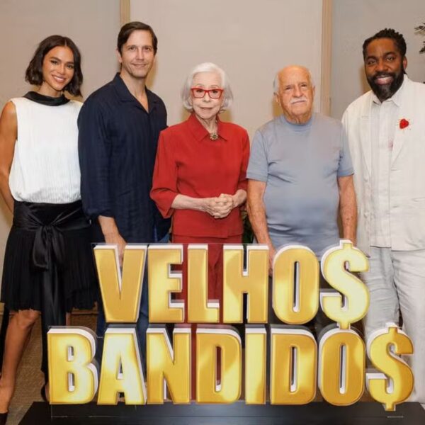 Fernanda Montenegro se emociona ao atuar em filme dirigido pelo filho, ‘Velhos Bandidos’