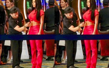 Kim Kardashian participa de gravações de filme em cassino de Las Vegas