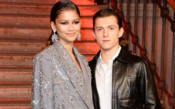 Zendaya comenta imagens falsas de suposto casamento com Tom Holland