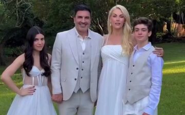 Ana Hickmann e Edu Guedes realizam ensaio pré-casamento com presença dos filhos