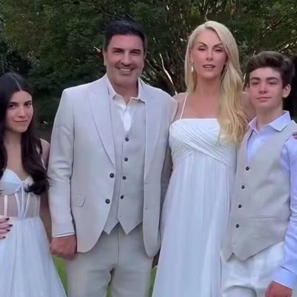 Ana Hickmann e Edu Guedes realizam ensaio pré-casamento com presença dos filhos