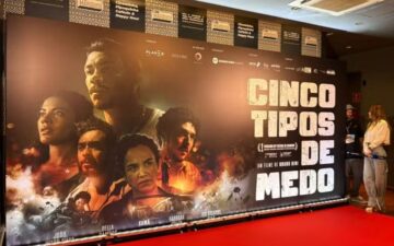 Elenco de ‘Cinco Tipos de Medo’ apresenta thriller em pré-estreia em São Paulo