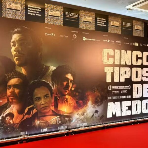 Elenco de ‘Cinco Tipos de Medo’ apresenta thriller em pré-estreia em São Paulo