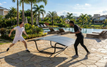 Mula Preta e Bruno Gagliasso lançam futmesa Membeca durante a DW! Semana de Design