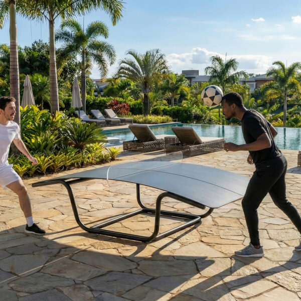 Mula Preta e Bruno Gagliasso lançam futmesa Membeca durante a DW! Semana de Design