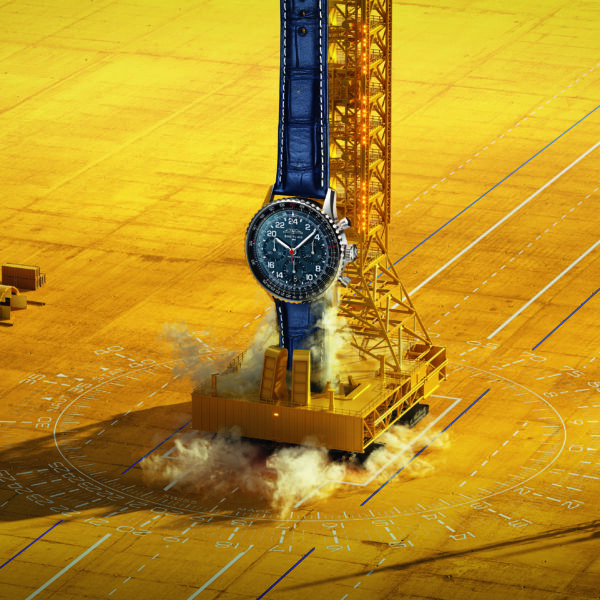 Um pedaço do espaço no pulso: modelo celebra a história dos voos orbitais