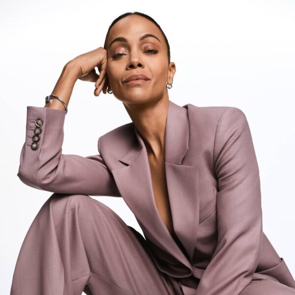 Zoe Saldaña assume novo papel como porta-voz global de beleza e inovação científica