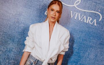 Marina Ruy Barbosa surpreende público ao ocupar vitrine em ação especial de Dia das Mães