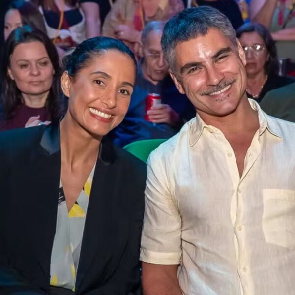 Camila Pitanga acompanha Festival de Curitiba com o noivo, Patrick Pessoa