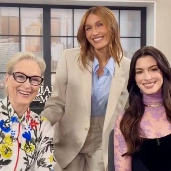 Sasha Meneghel entrevista as estrelas Meryl Streep e Anne Hathaway do filme ‘O Diabo Veste Prada’