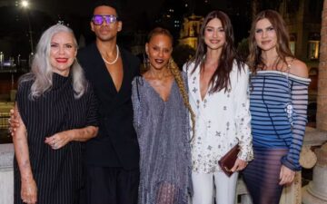 Celebridades participam de jantar beneficente em São Paulo