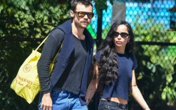Harry Styles e Zoë Kravitz oficializam noivado de forma reservada