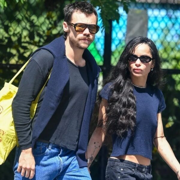 Harry Styles e Zoë Kravitz oficializam noivado de forma reservada
