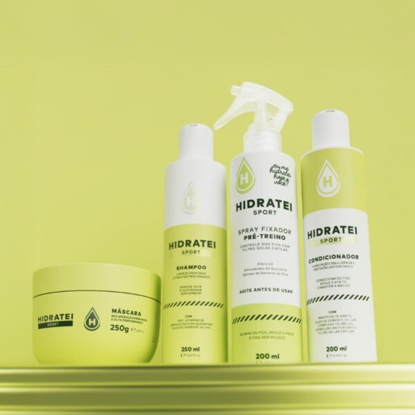 Haircare esportivo ganha espaço e transforma o cuidado capilar em parte da rotina fitness