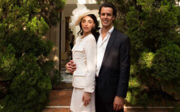 Elisa Zarzur e Alexandre Negrão celebram casamento civil em São Paulo 