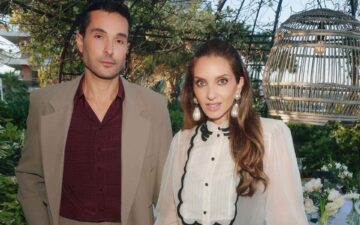Lelê Saddi e Fernando Bento recebem convidados no La Petite Maison, em Cannes