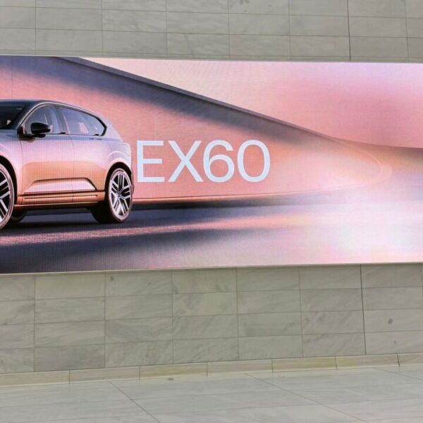 Volvo transforma apresentação do novo EX60 em experiência imersiva no coração de Nova York
