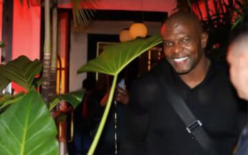 Terry Crews aproveita noite em São Paulo