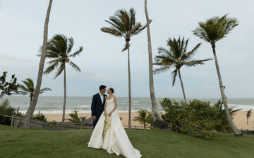 Casamento de Marina Gold em Trancoso une alta-costura, referências baianas e celebração à beira-mar