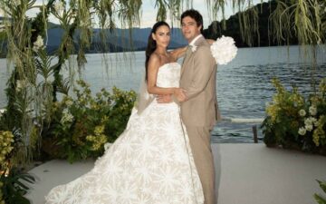 Casamento de Saide Mattar e Alceu Vasone transforma Ilha Capivari em cenário de celebração inesquecível