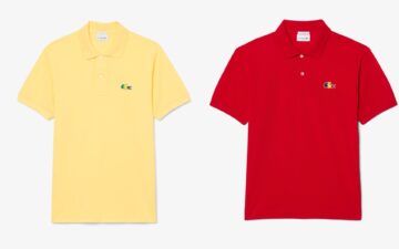 O crocodilo mais famoso da moda veste as cores das seleções