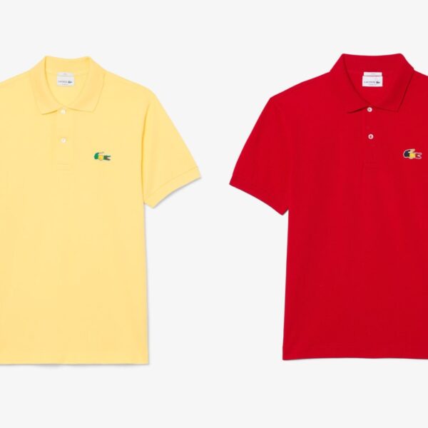O crocodilo mais famoso da moda veste as cores das seleções