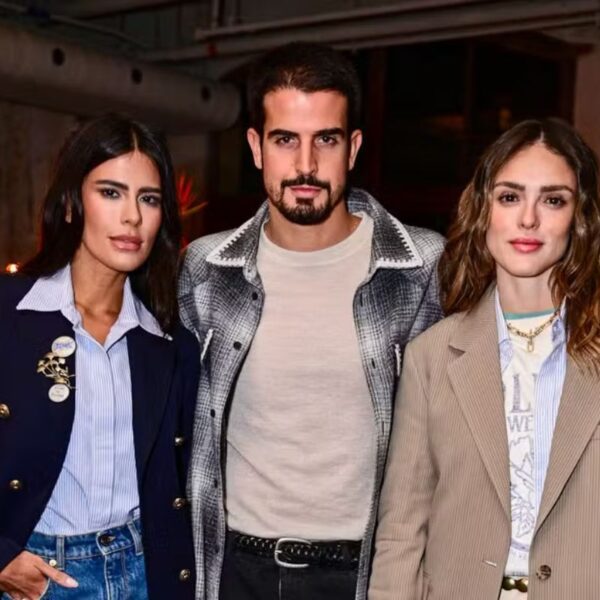 Enzo Celulari, Isabelle Drummond e Anttónia prestigiam jantar em São Paulo