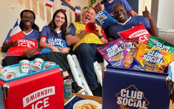 Smirnoff Ice e Club Social Snack apostam na resenha brasileira para os dias de jogo