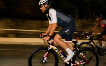 Rodrigo Hilbert encara 65 km na estreia paulistana do Giro d’Italia Ride Like a Pro