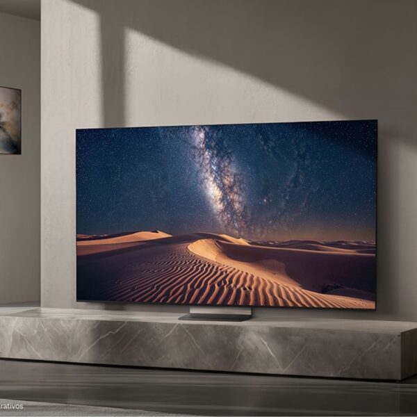 Novas TVs premium aproximam tecnologia, design e inteligência artificial da rotina da casa