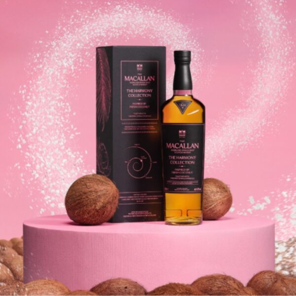The Macallan lança whisky inspirado no coco com embalagem feita de fibras descartadas