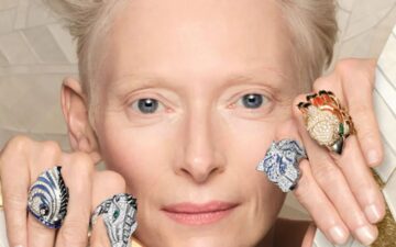 Tilda Swinton é a nova estrela global da Cartier em campanha inspirada na vida selvagem