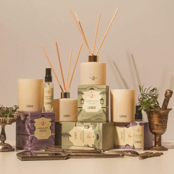 LENVIE leva o universo de “Da Magia à Sedução” para a perfumaria de ambientes