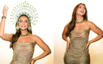 Paolla Oliveira será coroada rainha de bateria da Imperatriz em 17 de outubro