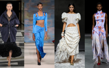 London Fashion Week encerra temporada com couro, volumes esculturais e Jade Picon na passarela