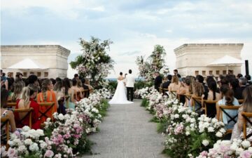 Sarah Mattar e Marcelo Fonseca celebram casamento de quatro dias na Puglia