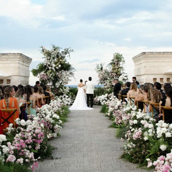 Sarah Mattar e Marcelo Fonseca celebram casamento de quatro dias na Puglia