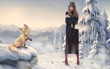 Sadie Sink e Maya Hawke estrelam campanha de Natal da Prada com animações feitas à mão