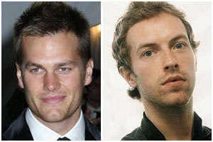 Chris Martin e Tom Brady são fãs
