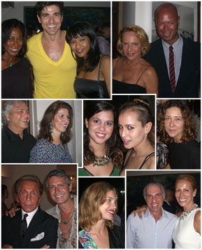 Jantar de Andrea Dellal reúne globais e jet setters