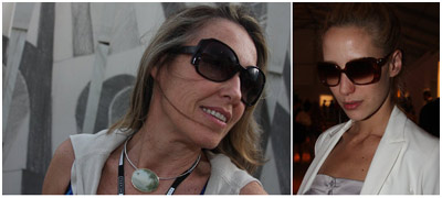 Maxi óculos são febre no Fashion rio