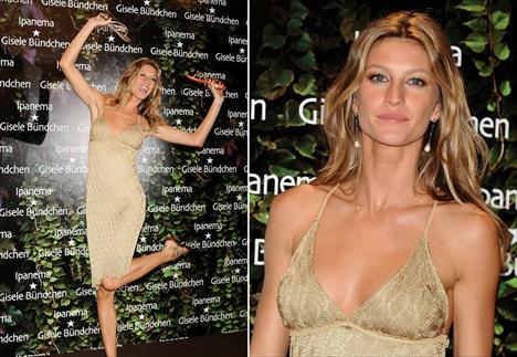 Gisele Bündchen está em Madri