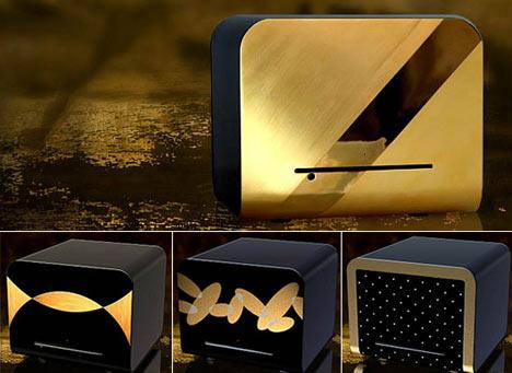 Empresa cria computadores feitos em ouro e em pedras preciosas.