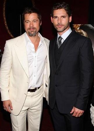 Brad Pitt surpreendeu a imprensa e os convidados da pré-estreia do filme Time Travelers Wife.