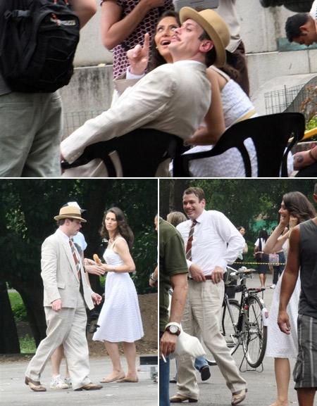 Fábio Assunção e Maria Fernanda Cândido estão a todo vapor com as filmagens da nova minissérie da Globo “Dalva & Herivelto”, que estreia em janeiro