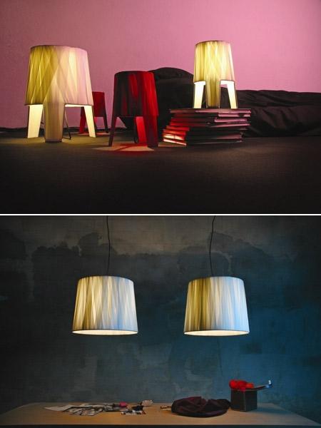 Dica para quem quer brilhar em casa: a Dominici, tradicional loja da Alameda Gabriel Monteiro da Silva, em São Paulo, acaba de receber as luminárias Dress, criadas pelos designers alemães Markus Jehs e Jürgen Laub.