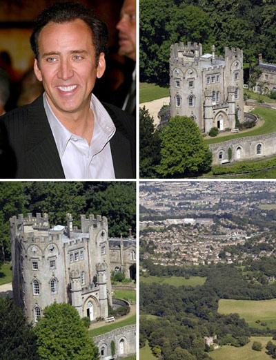Nicolas Cage vai ter de se desfazer do castelo de Midford, do qual é dono desde 2007. A propriedade, que fica em Somerset, na Inglaterra, fica em um terreno de 60 acres.