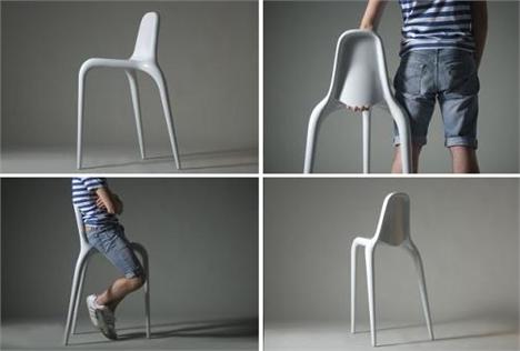 Quem é fã de design de objetos certamente se lembra da cadeira Louis Ghost, criada em 2002 pelo francês Philippe Starck. Pois agora parece que Phillip encontrou um concorrente à altura. Estamos falando do italiano Stefano Soave, que criou a peça NONO.